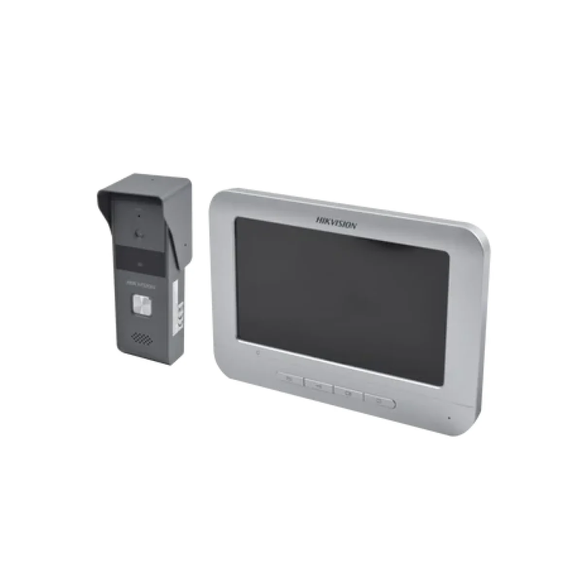 Kit de Videoportero HIKVISION DS KIS203T Frente de Calle IR 2M Microfono Monitor 7 DS KIS203 T