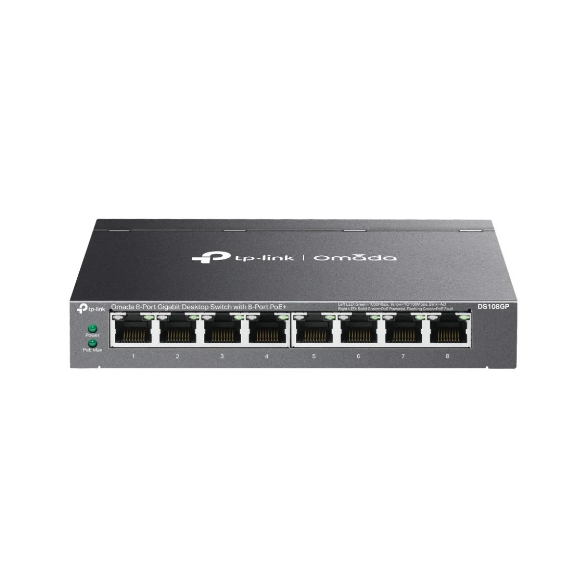 Switch TP Link Omada DS108GP 8 Puertos Gigabit PoE DS108GP