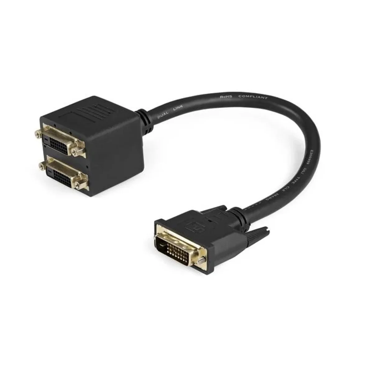 Divisor StarTechcom DVI D de 2 Puertos DVISPL1DD