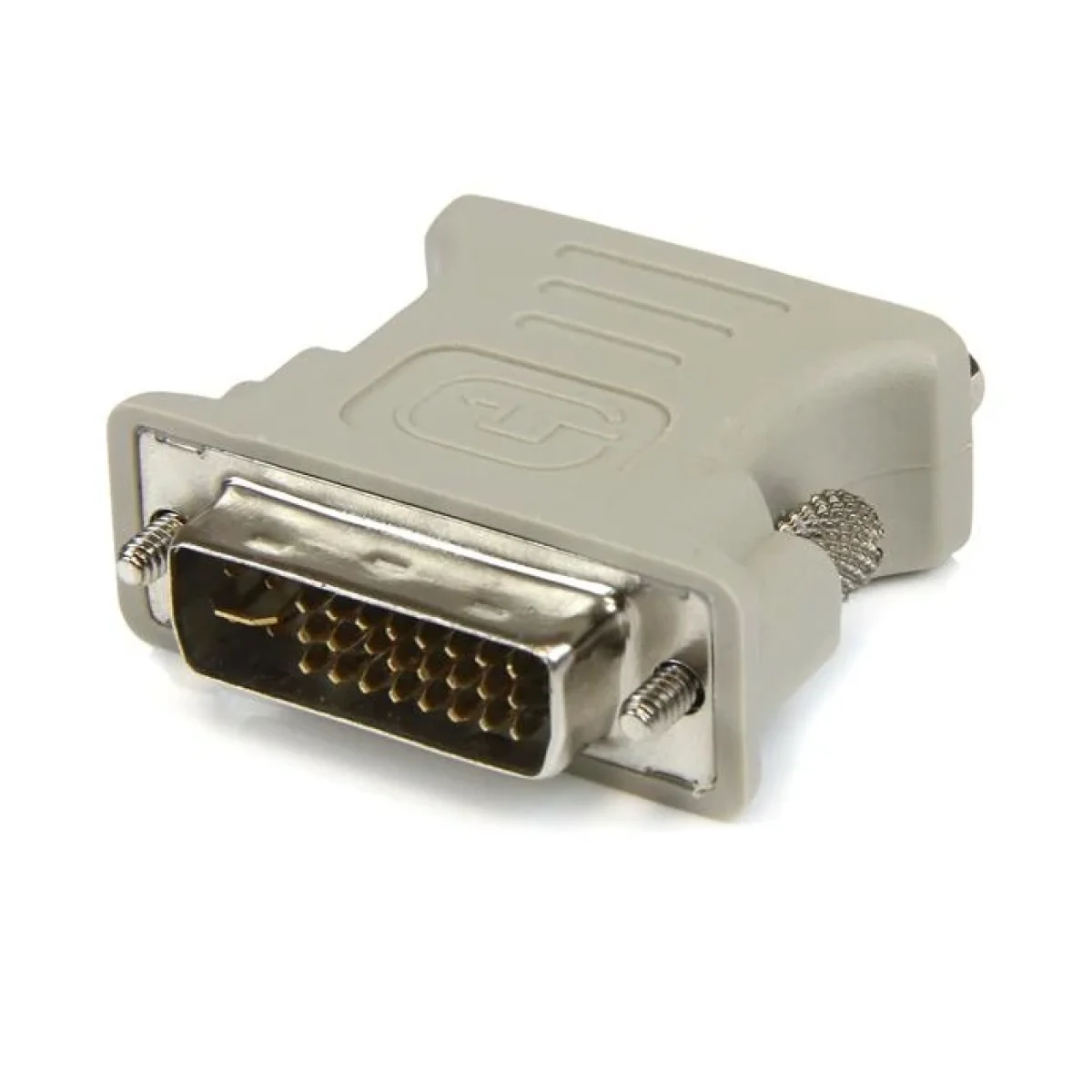 Adaptador de Video StarTechcom DVI I a VGA Hembra a Macho Blanco DVIVGAMF