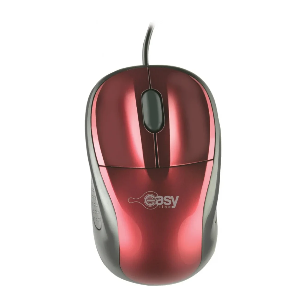 Mouse optico Easy Line EL 993315 Alambrico USB Rojo EL 993315