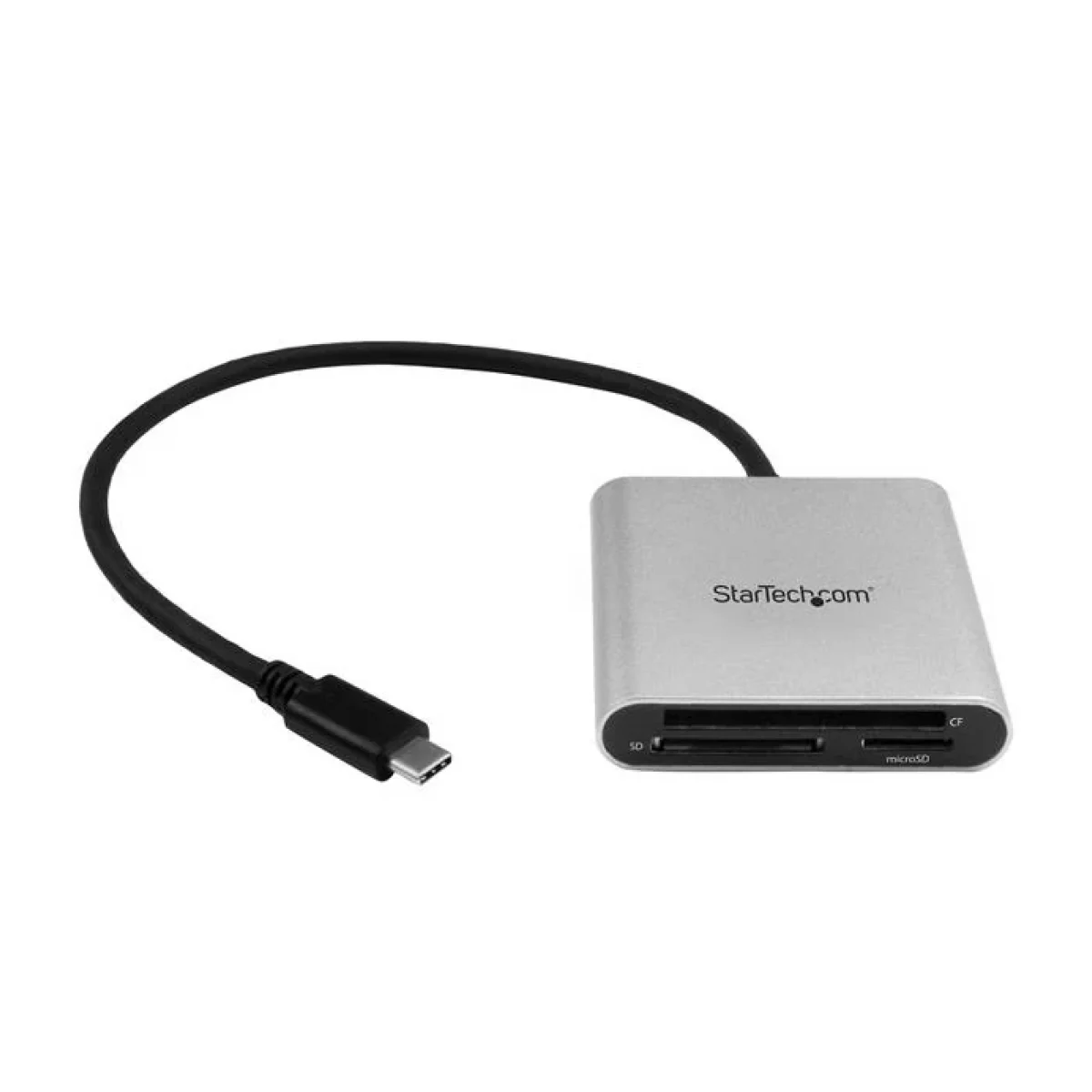 Lector de Tarjetas Flash StarTechcom USB 30 Gris FCREADU3C