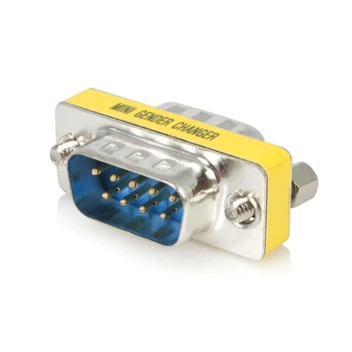 Cambiador de Genero StarTechcom DB9 Serie Slimline M M GC9SM