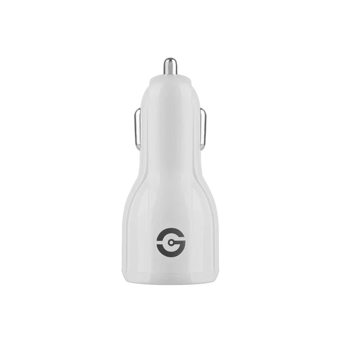 Cargador para Auto Getttech Juno 2x USB Blanco GCC 2U22 01