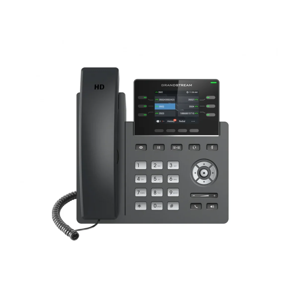 Telefono IP Grandstream GRP2613 24 3 Lineas PoE GRP2613