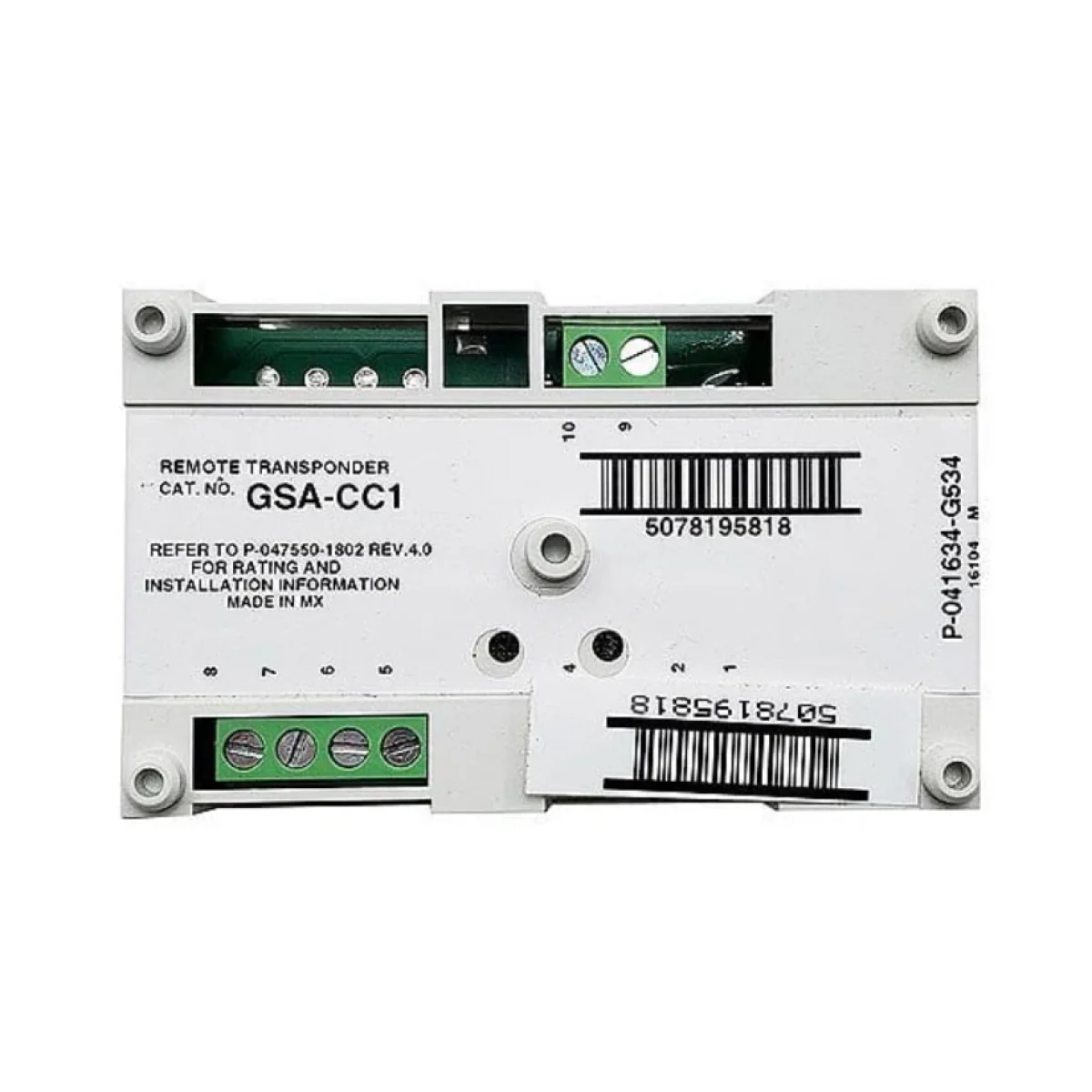 Modulo de Entrada Vigilant GSA CC1 Direccionable A GSA CC1