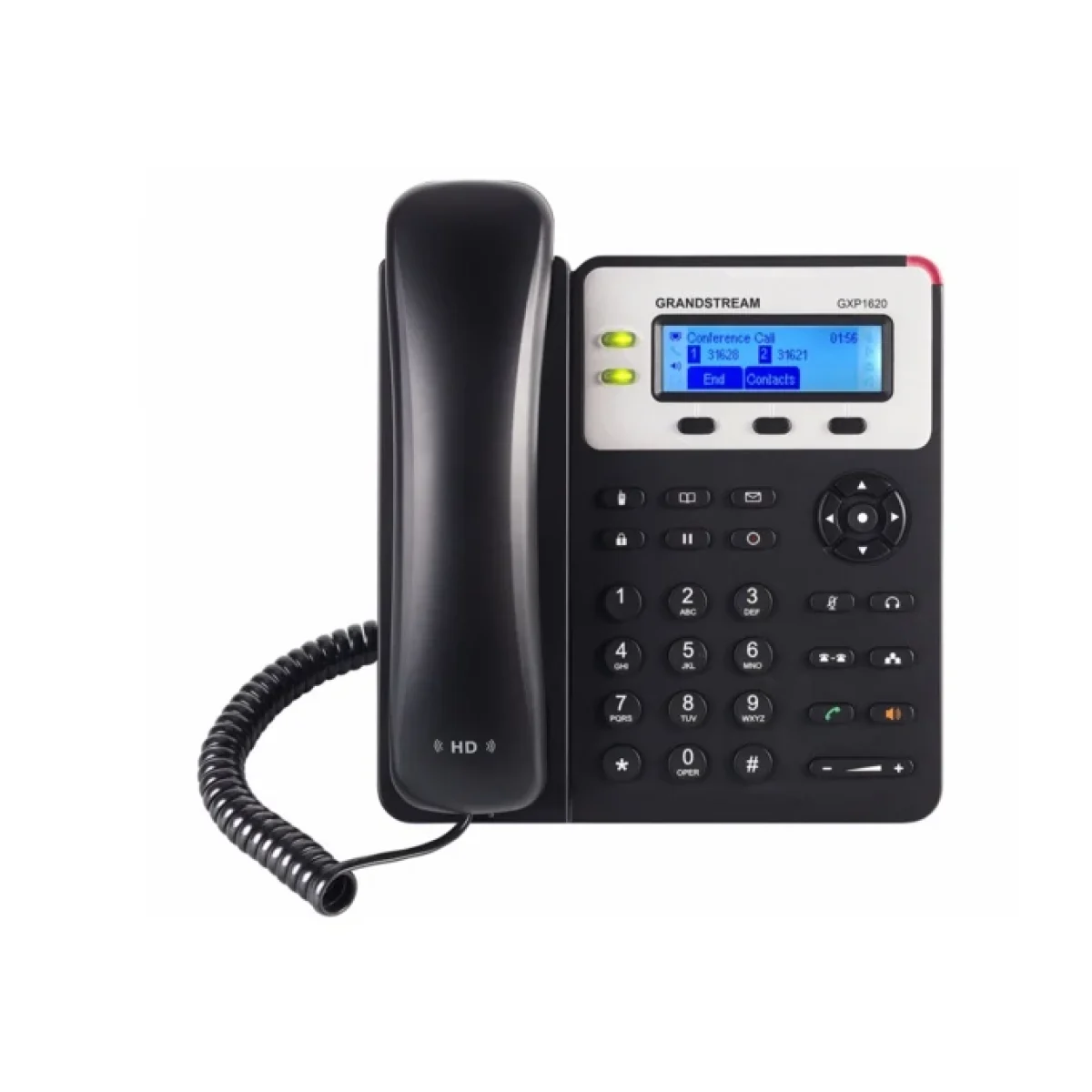 Telefono IP Grandstream Gxp1625 2 Lineas Ethernet Negro GXP1625