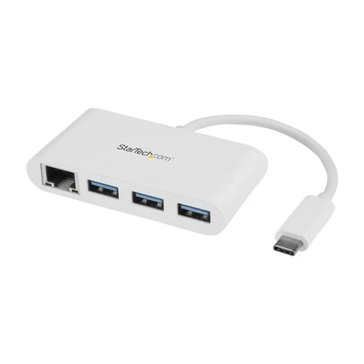 HUB USB StarTechcom HB30C3A1GEA 3 USB 30 1 Ethernet Blanco HB30C3A1GEA