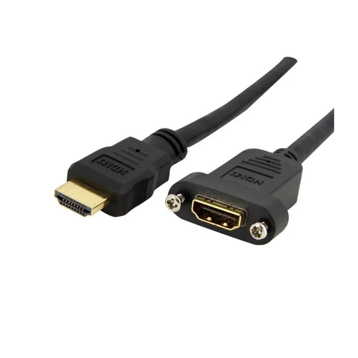 Cable StarTechcom HDMI 91cm Panel Hembra a Macho HDMIPNLFM3