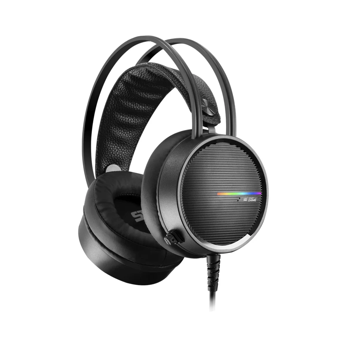 Diadema Gamer Vorago HS 502 Alambrico Microfono RGB HS 502