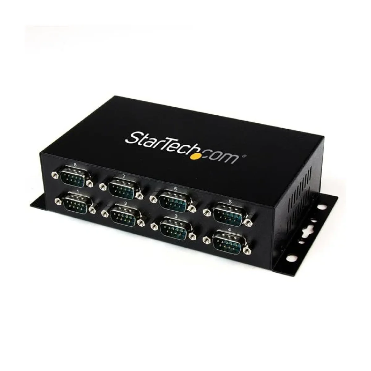 Concentrador StarTechcom Concentrador USB a 8 Puertos Serie RS232 Industrial Montaje en Pared Riel DIN ICUSB2328I