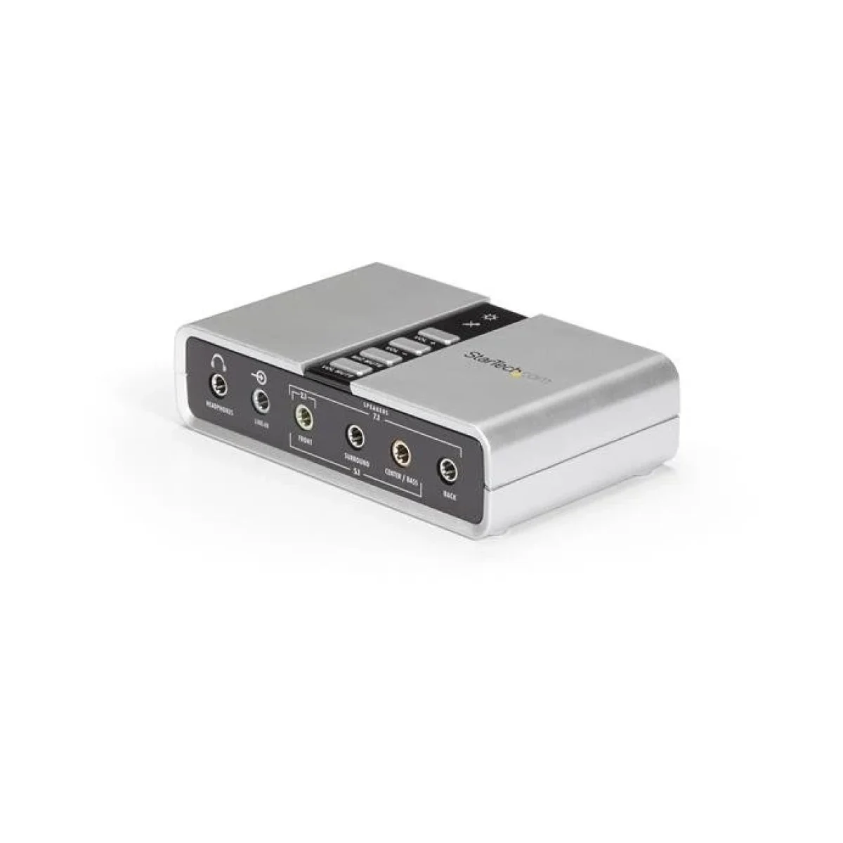 Tarjeta de Sonido StarTechcom USB Salidas de Audio 71 Entrada S PDIF optica ICUSBAUDIO7D
