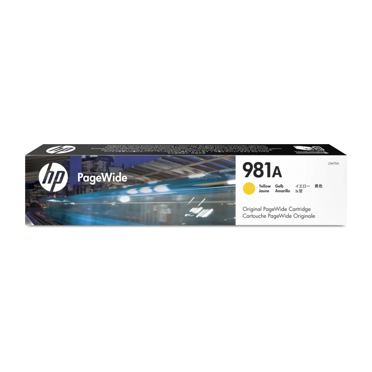 Cartucho de Tinta HP 981A Amarillo Original J3M70A J3M70A