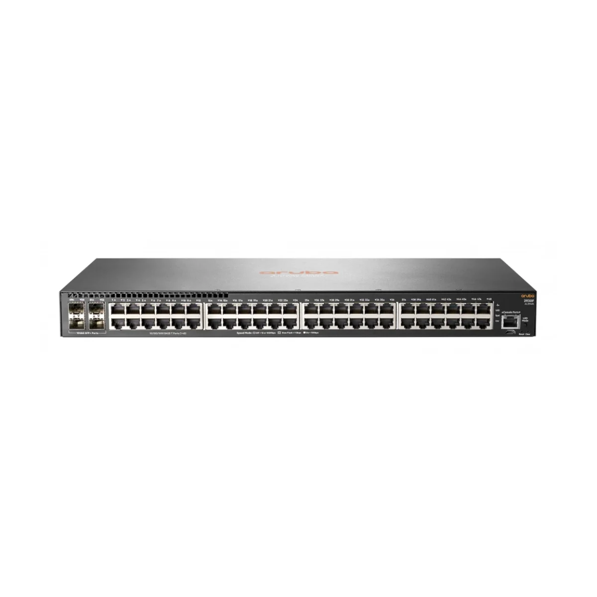 Switch Aruba 2930F 48G 48 Puertos RJ45 4 SFP Administrable JL254A