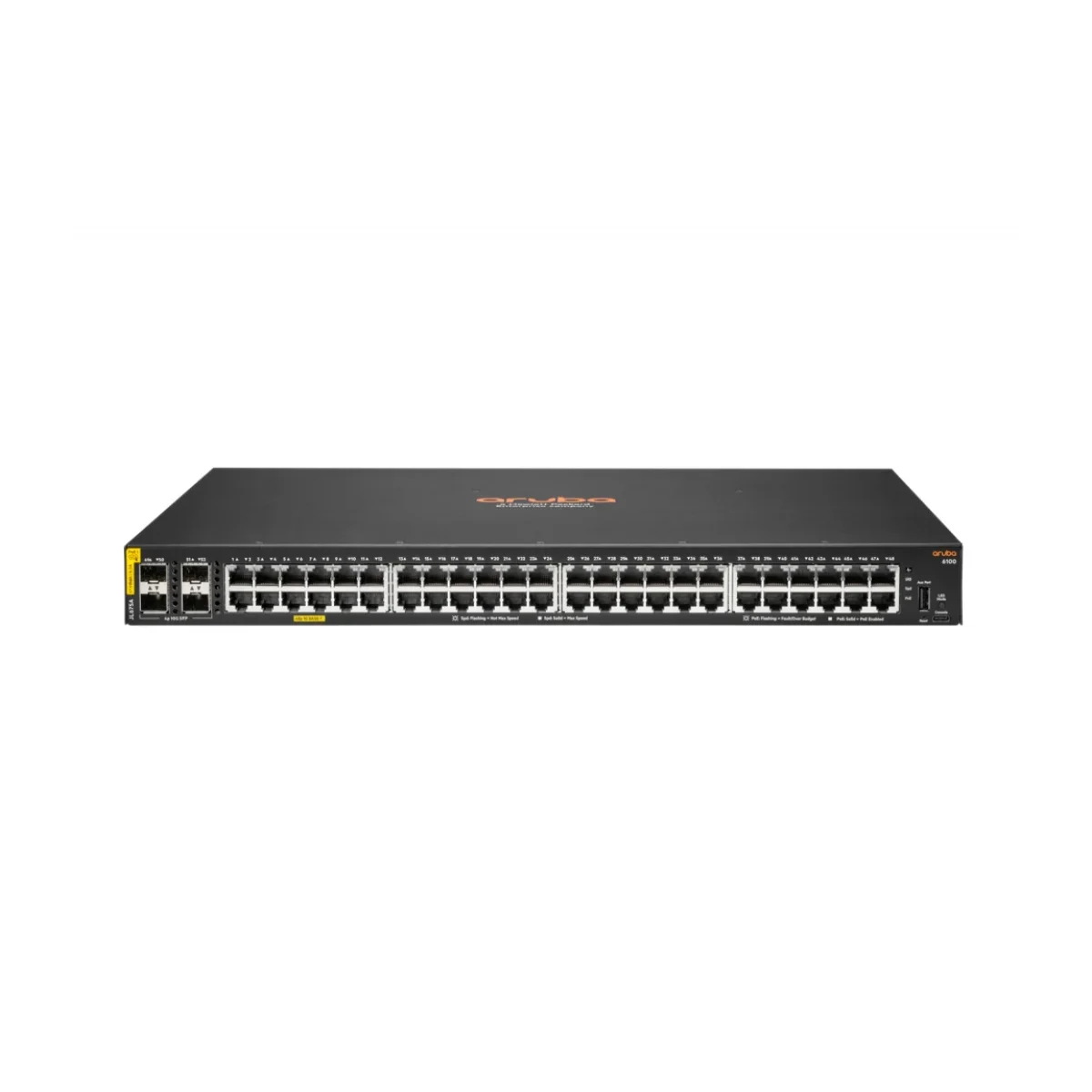 Switch Aruba CX 6100 48 Puertos Gigabit PoE 4 SFP Gestionado JL675A