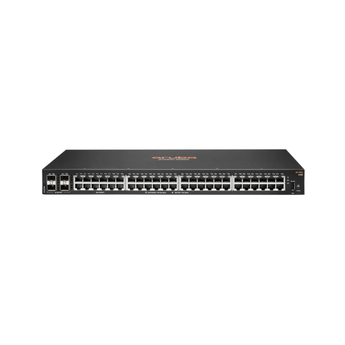 Switch Aruba 6100 Gigabit Ethernet 48 Puertos 4 SF JL676A