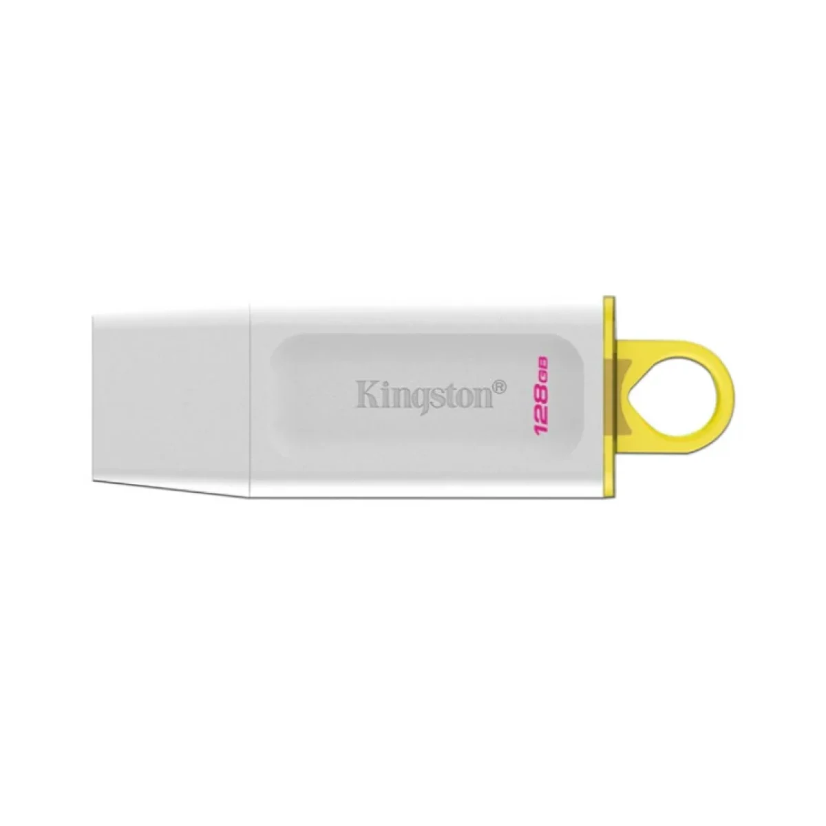 Memoria USB Kingston DataTraveler Exodia 128GB USB 3.2 Blanco y Amarillo Modelo KC-U2G128-5R