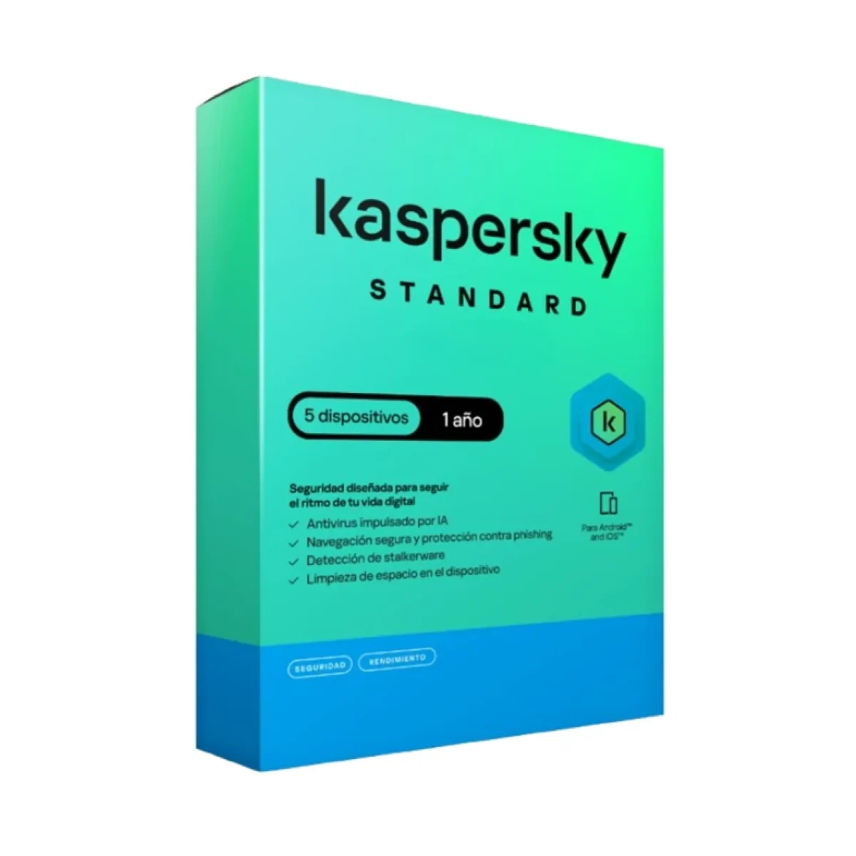 Antivirus Kaspersky Standard 5 Dispositivos 1 Ano Caja KL1041Z5EFS 22