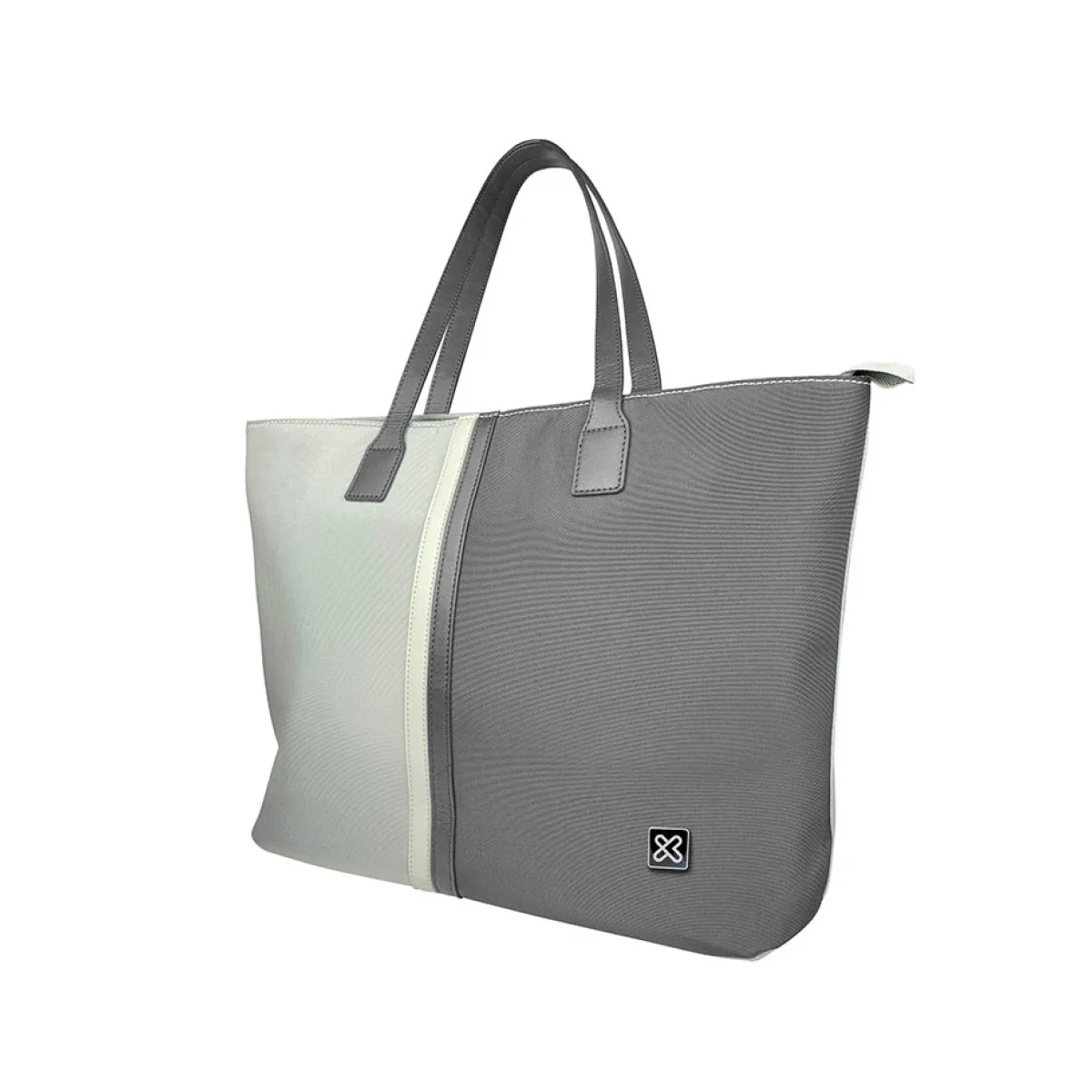 Bolso Klip Xtreme Capri 15 6 Gris con Blanco KLB 4 KLB 461GR