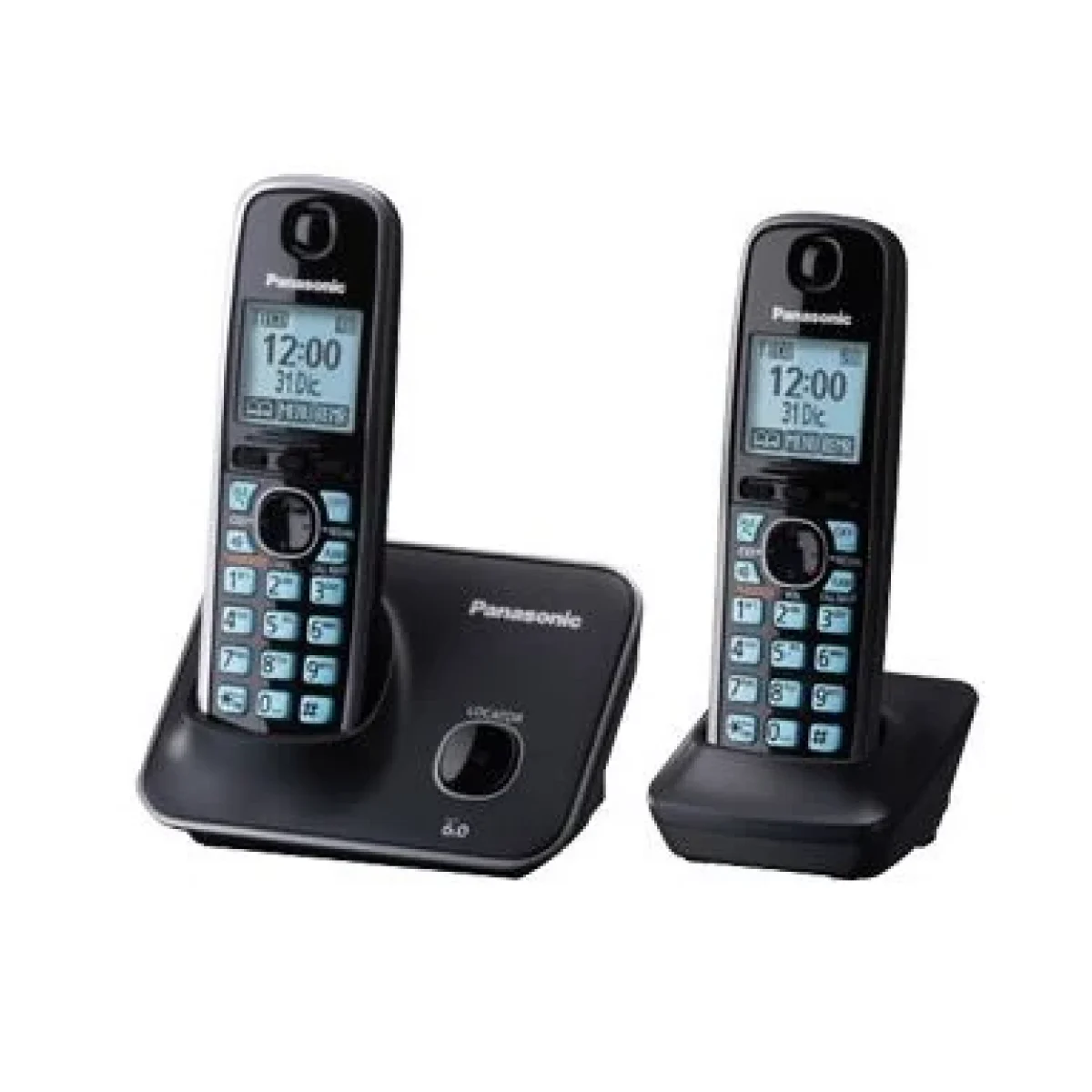 Telefono Panasonic Inalambrico Dect 60 Base Handset Lcd 18p Caller Id KX TG4112MEB