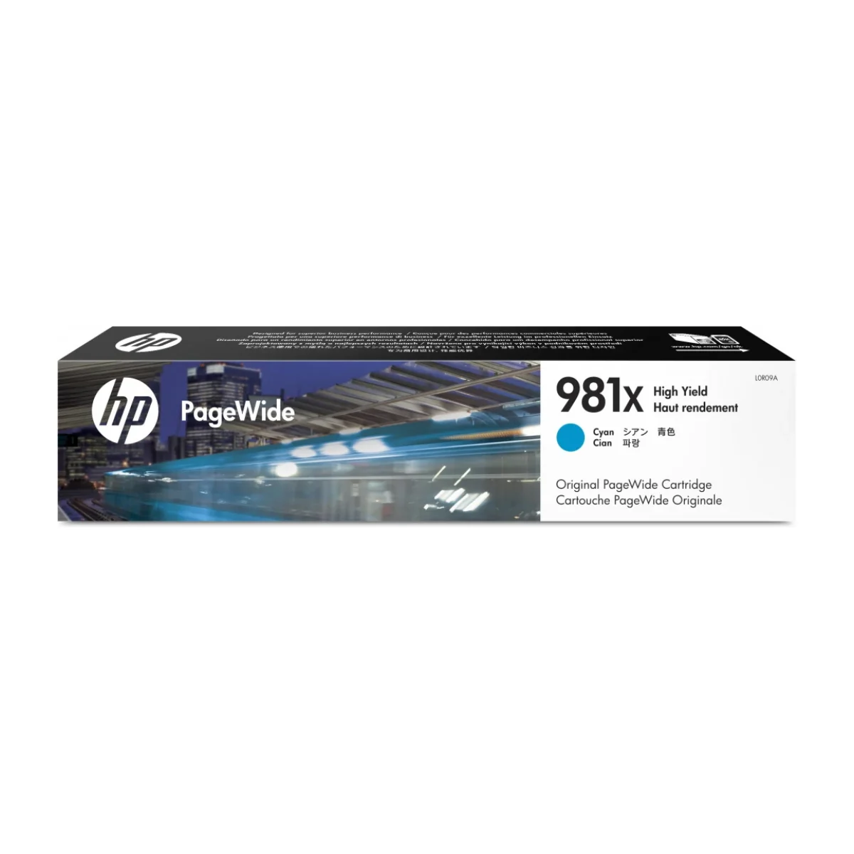 Cartucho de Tinta HP 981X Cian Alta capacidad Original L0R09A L0R09A