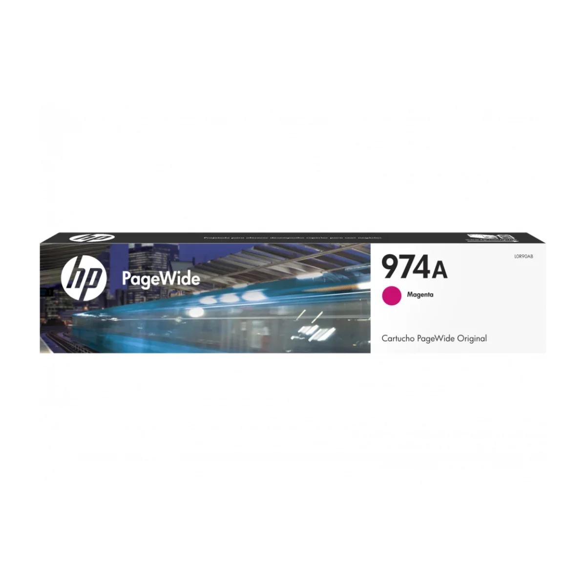 Cartucho De Tinta Hp 974A Magenta Original L0R90Al L0R90AL