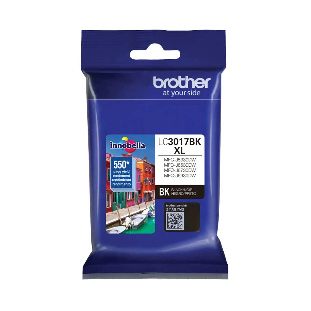 Tinta Brother LC3017BK Negro 550 Paginas LC3017BK