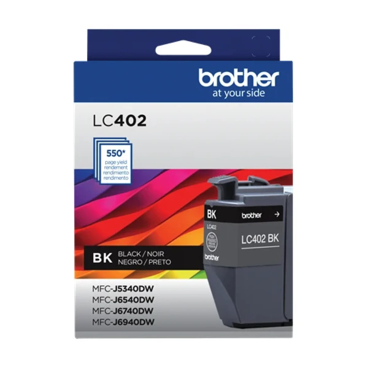 Tinta Brother LC402BK Negro LC402BK