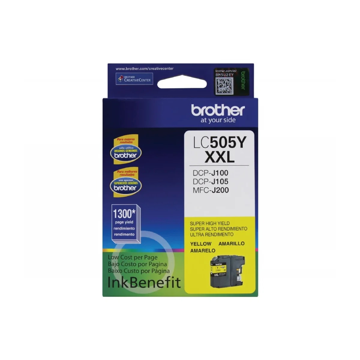Tinta Brother Lc505Y Amarillo LC505Y