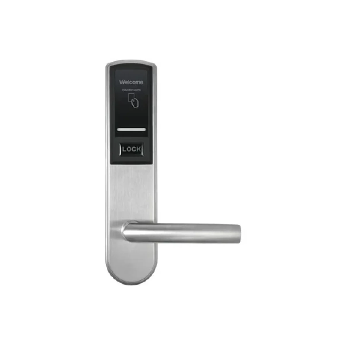 Cerradura ZKTeco LH3000R Derecha para Hotel Acero inoxidable Lectura de tarjeta Mifare LH3000R