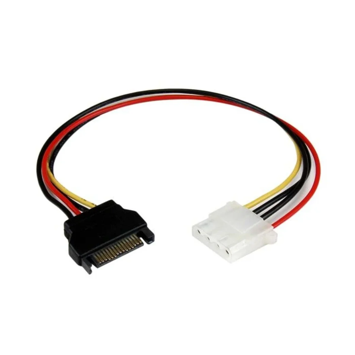 Cable de Alimentacion StarTechcom Molex 4 Pines SATA 15 Pines 30cm LP4SATAFM12