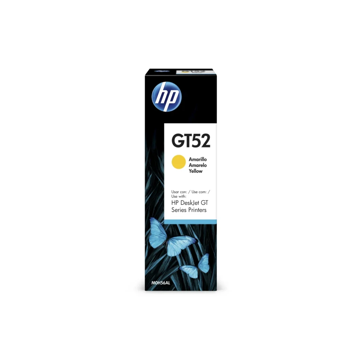 Botella de Tinta HP GT52 Amarillo 70 ml M0H56AL M0H56AL