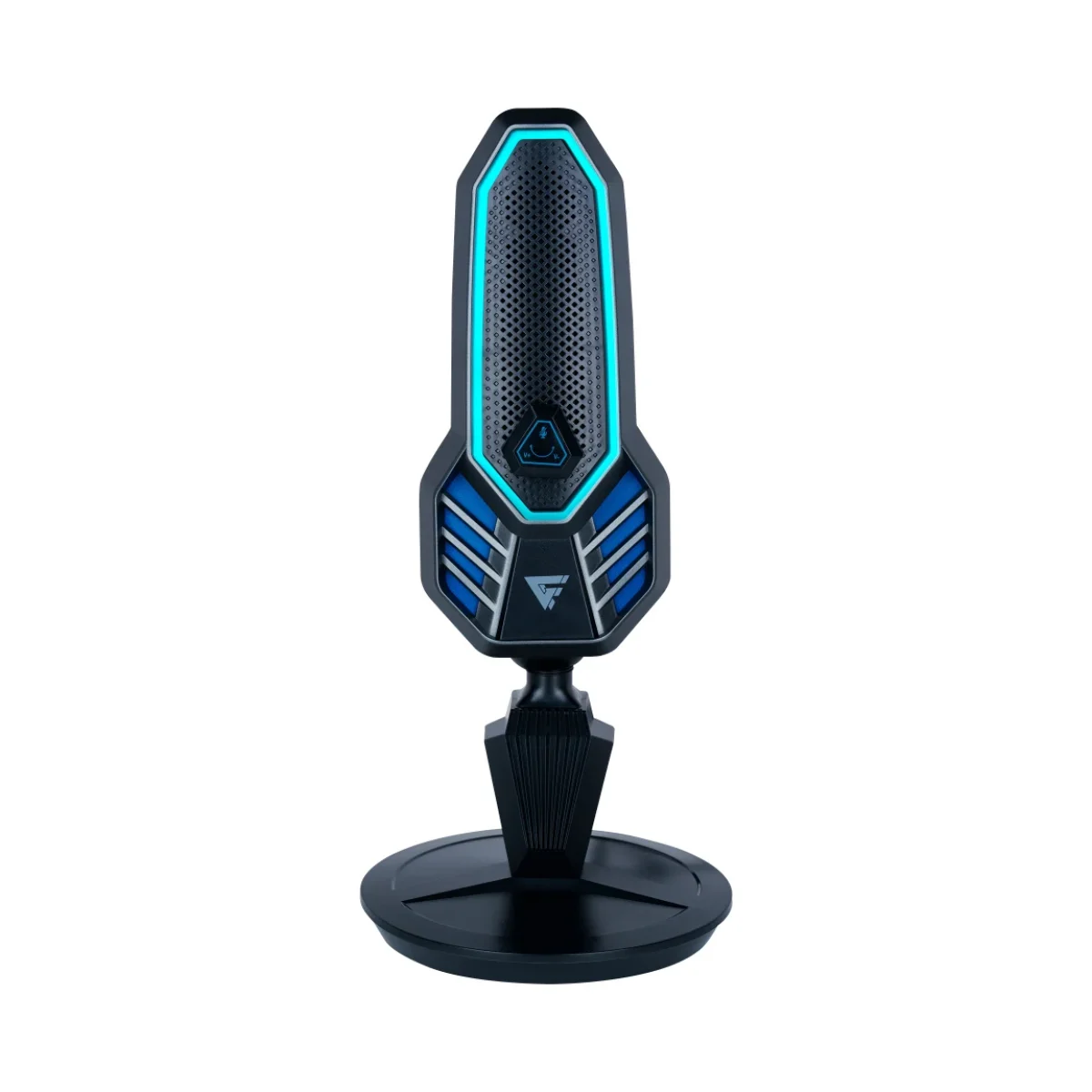 Microfono Gamer Game Factor MCG800 Alambrico USB RGB MCG800