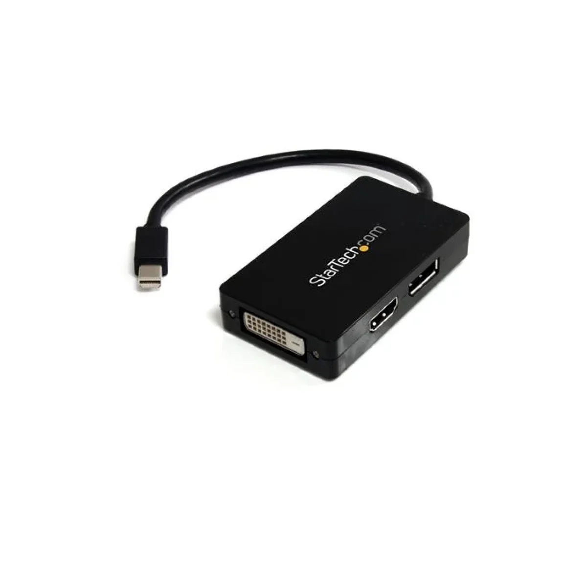 Adaptador de Video StarTechcom Mini DisplayPort a DVI HDMI DP 1920x1200 MDP2DPDVHD