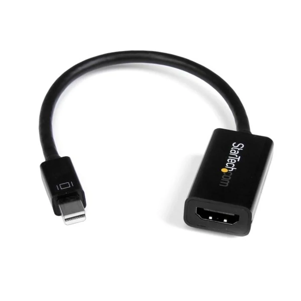 Adaptador de Video StarTechcom Mini DisplayPort a HDMI 4K Activo Negro MDP2HD4KS