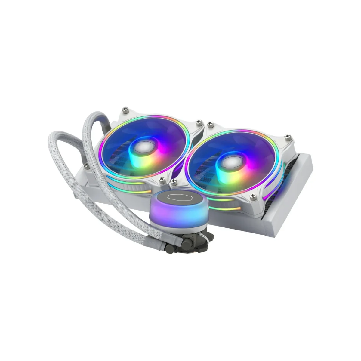 Enfriamiento Liquido Cooler Master ML240 Illusion White Edition 2 Ventiladores 1800 RPM RGB Blanco MLX D24M A18PW R1