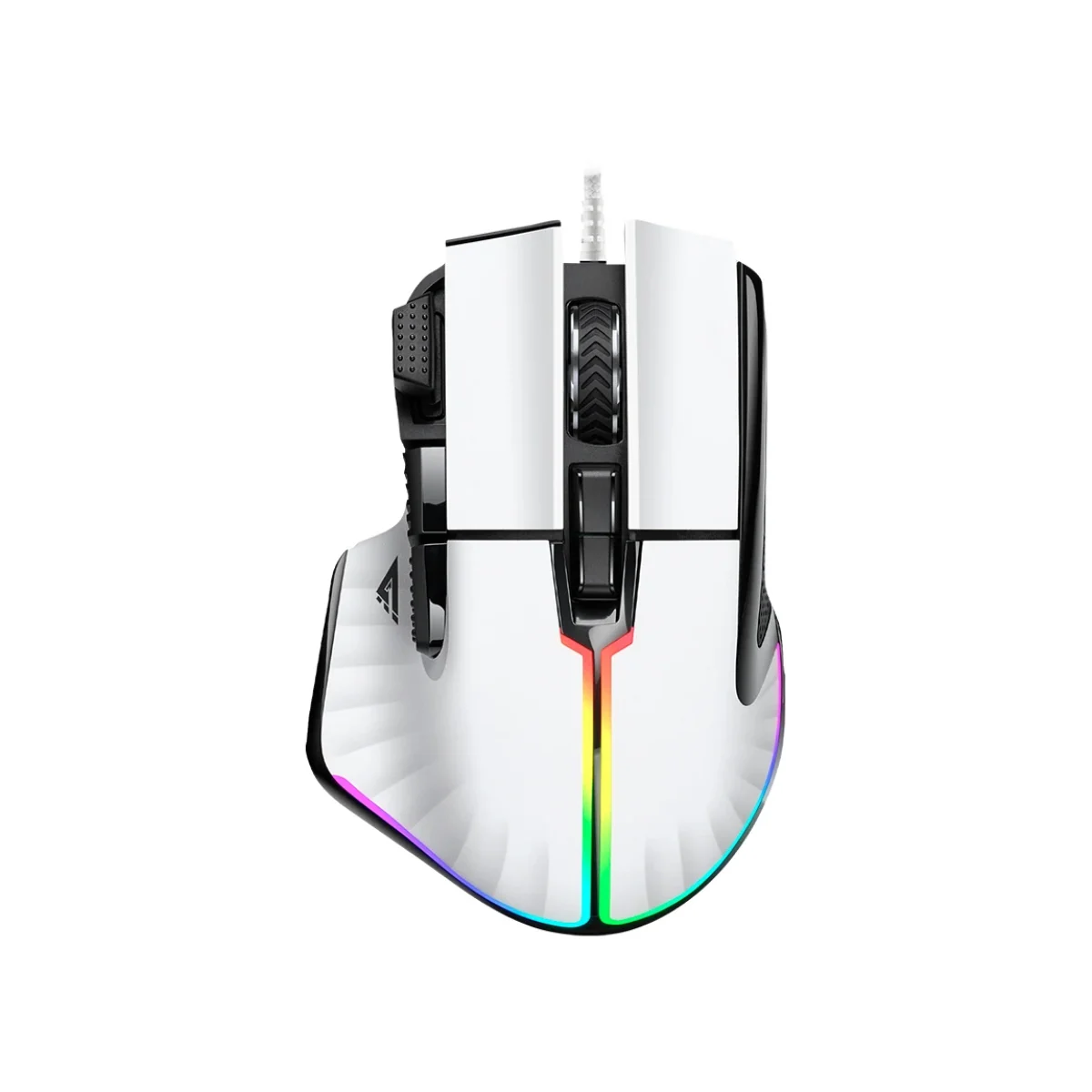 Mouse Gamer Game Factor MOG602 Alambrico 8 Botones RGB Blanco MOG602 WH