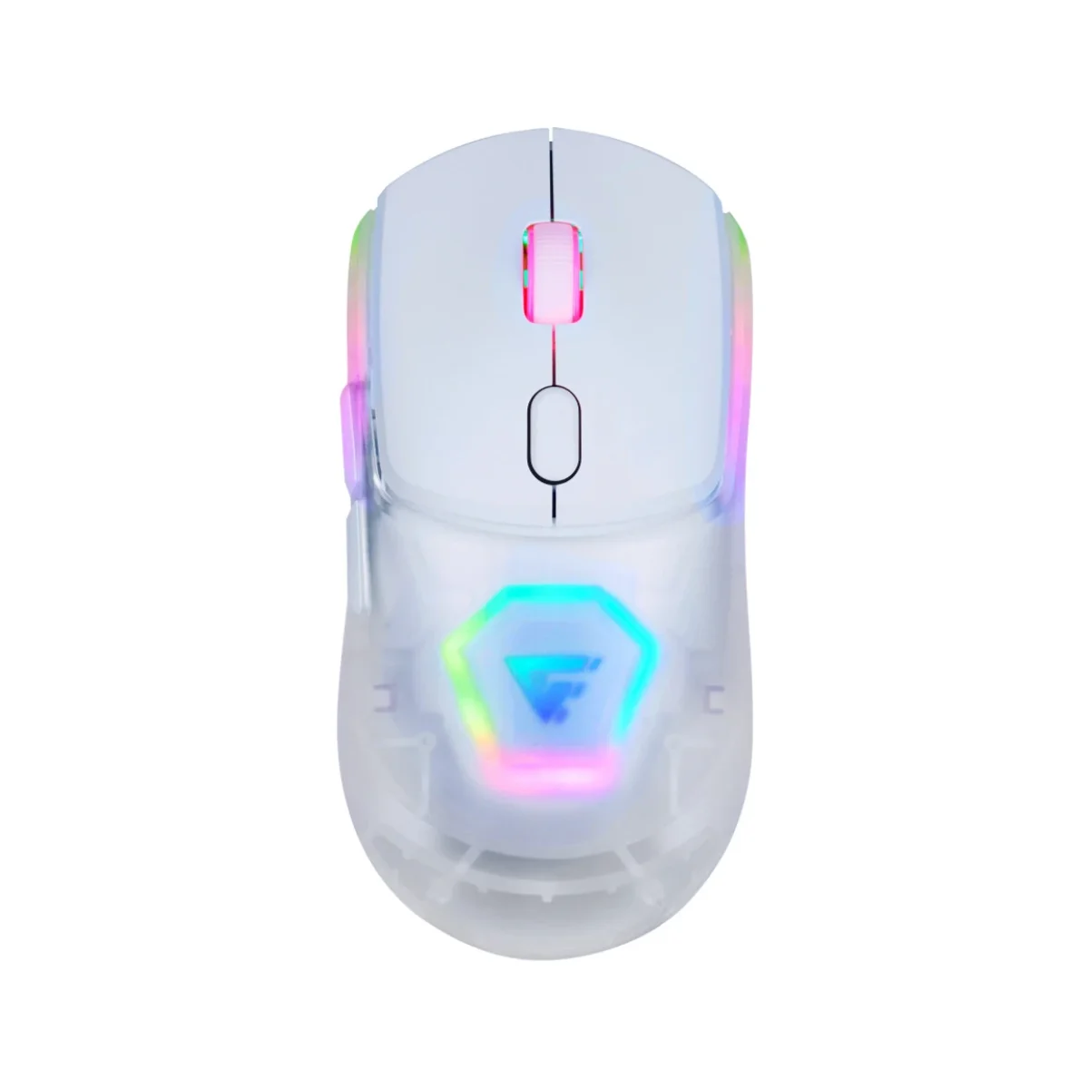 Mouse Gamer Game Factor MOW700 Inalambrico RGB Bla MOW700 WH