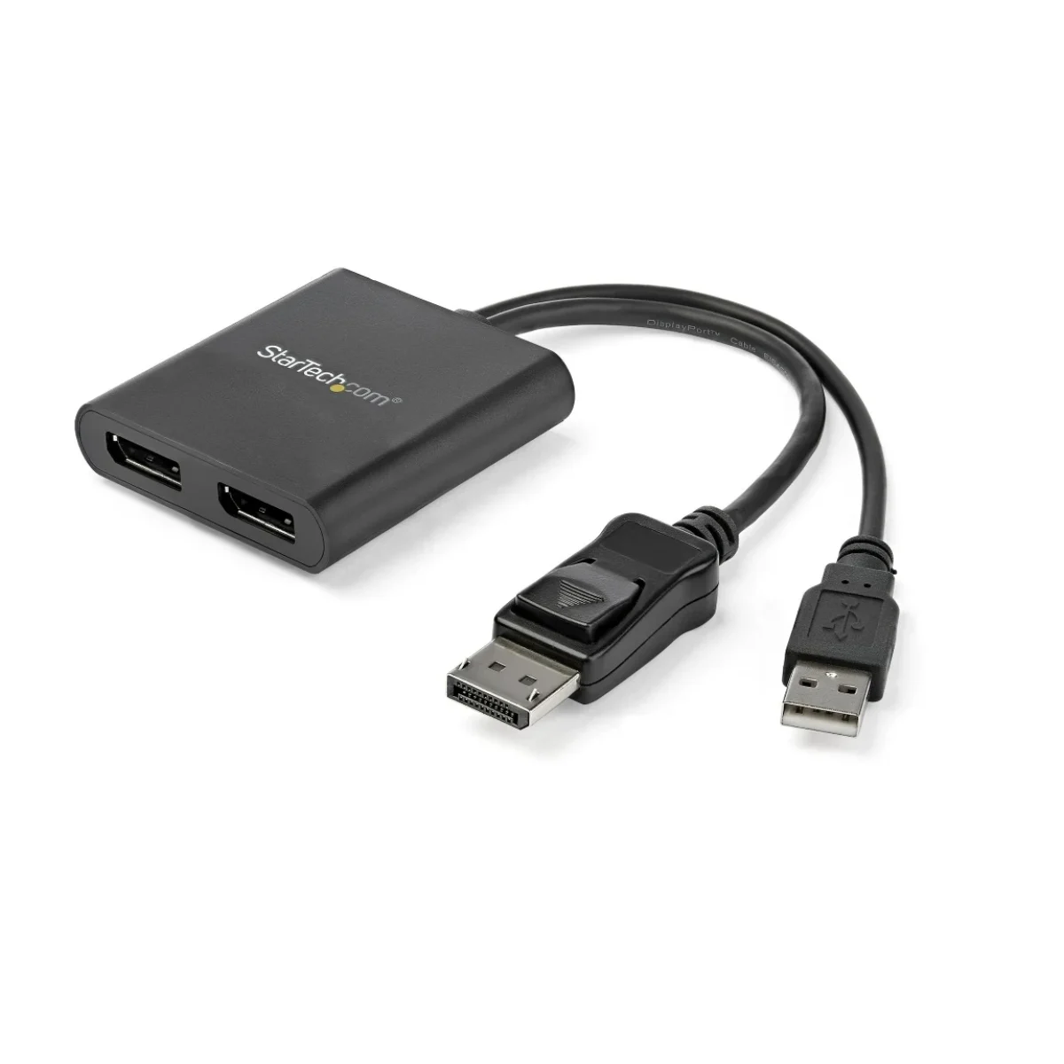 Multiplicador de Video StarTechcom Conecta DisplayPort a 2 puertos DisplayPort Hub MST Negro MSTDP122DP