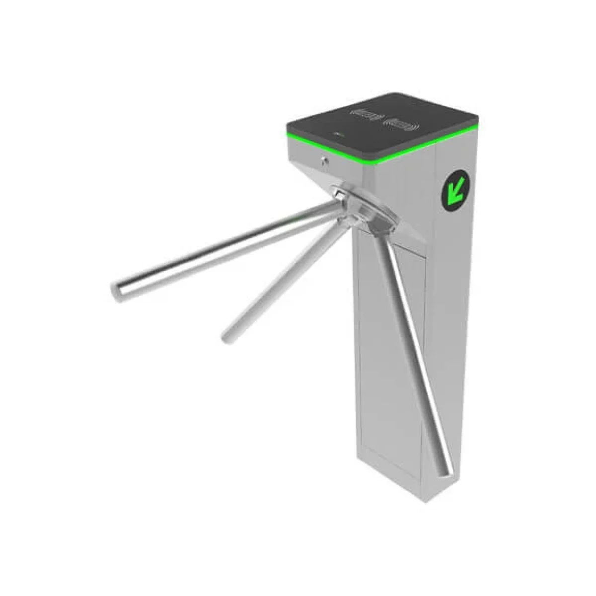 Torniquete ZKTeco MTS1000 LED Acero Inoxidable Tri MTS1000