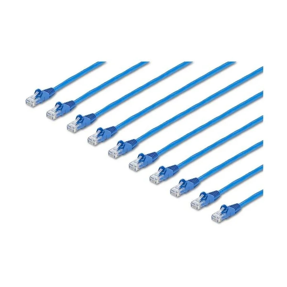 Cable de Red StarTechcom Cat6 RJ 45 21M Azul 10 Piezas N6PATCH7BL10PK