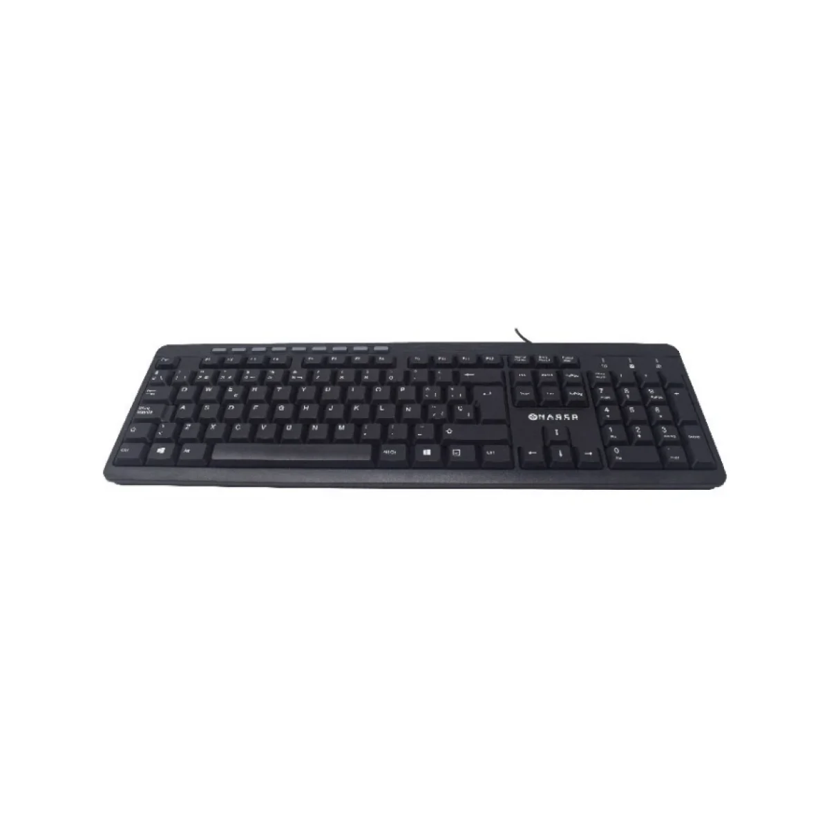 Teclado Multimedia Naceb Technology Na 0109 Alambrico Usb Negro NA 0109