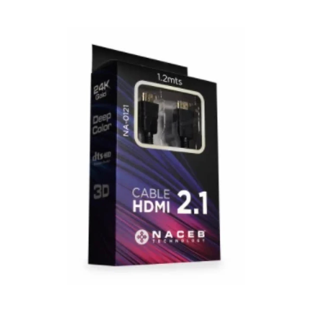 Cable Hdmi Naceb Na 0121 12M Negro NA 0121