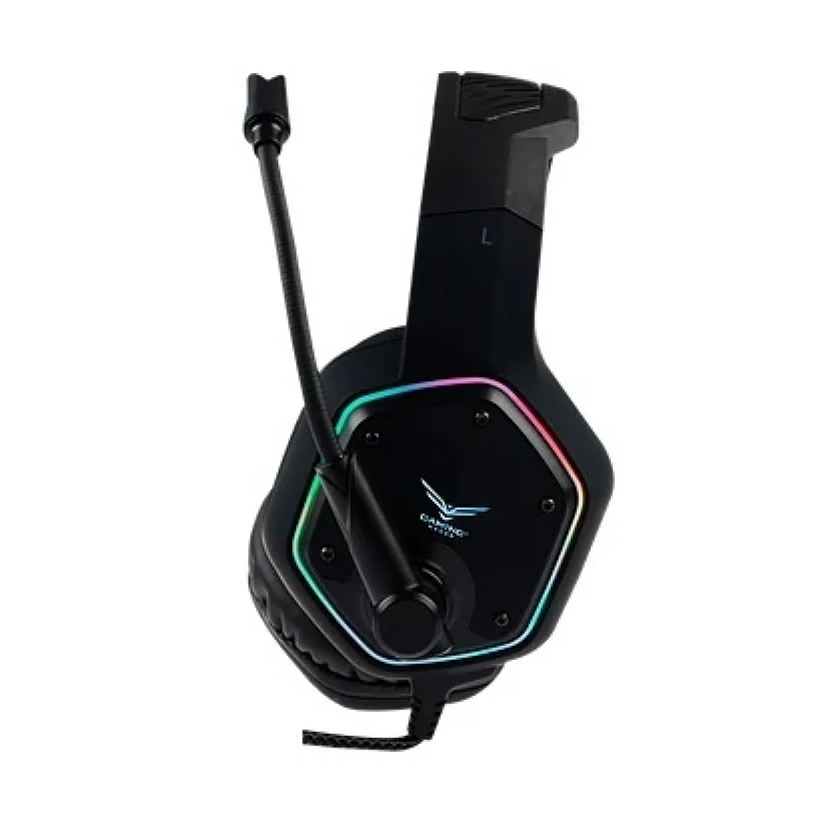 Diadema Gamer Naceb Technology Naja Alambrico Microfono RGB NA 0315