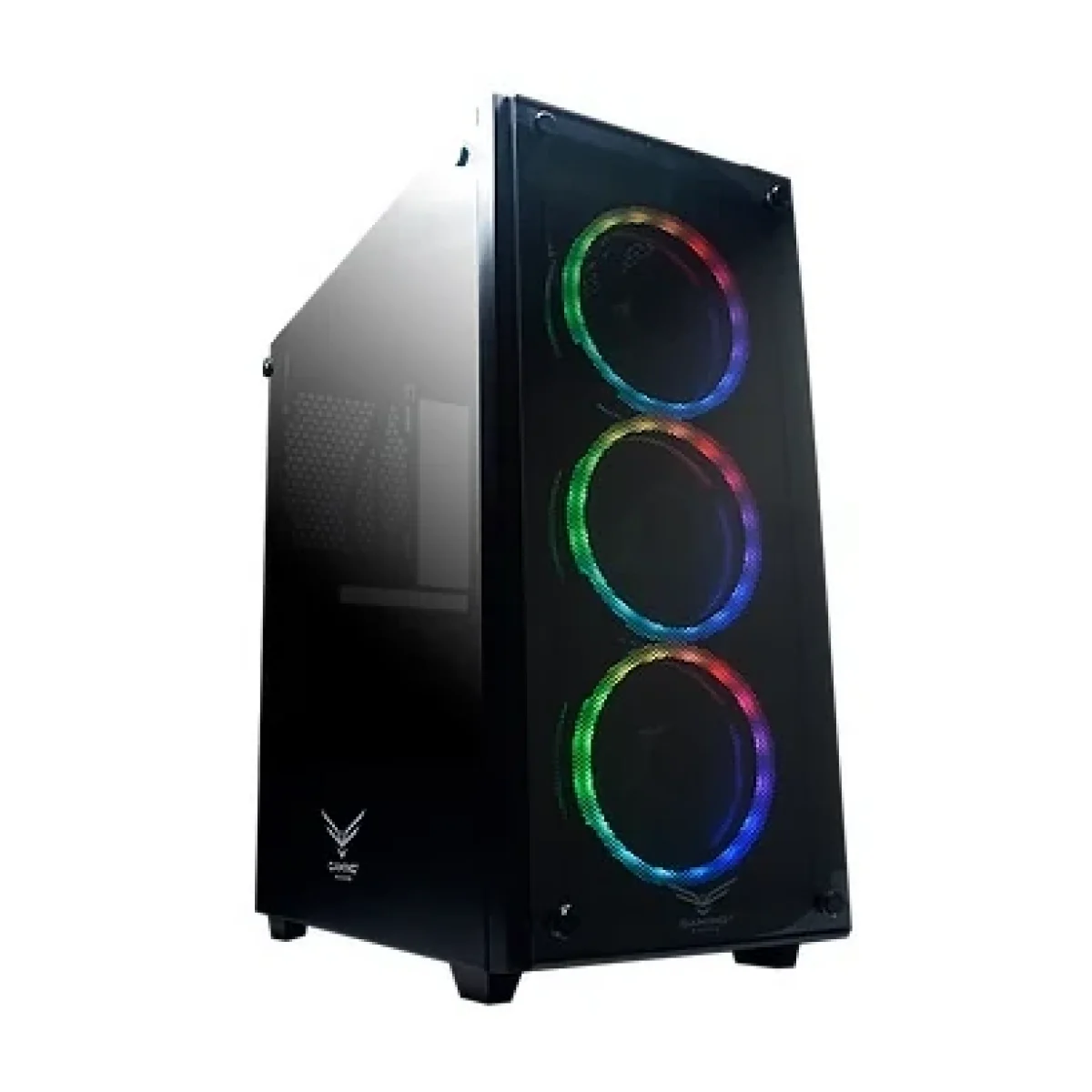Gabinete Gamer Naceb Player Atx 3X Ventilador Frontal Panel Lateral NA 0603