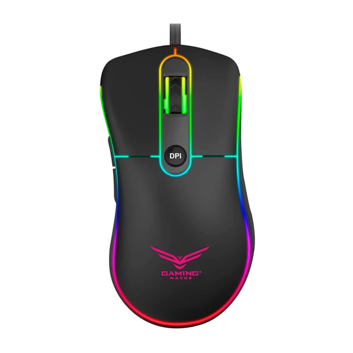 Mouse Gamer Naceb Technology Alambrico 4 Botones Led NA 0933