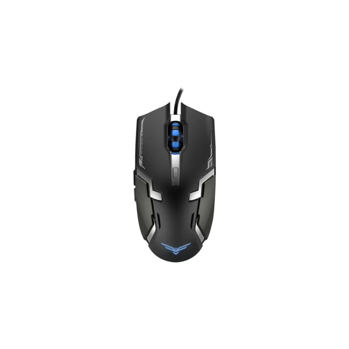 Mouse Gamer Naceb Technology Alambrico 6 Botones Negro Con Plata NA 629