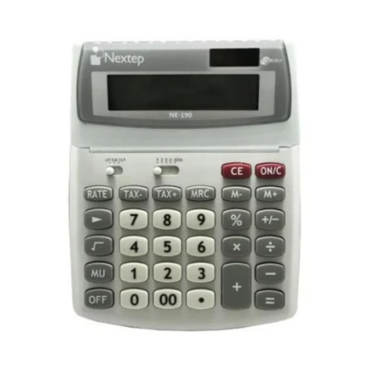 Calculadora Nextep NE 190 12 Digitos 20 x 16 cm Funcion Impuestos Solar Bateria NE 190