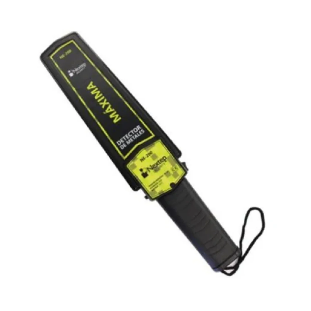 Detector de Metales Nextep NE 200 Portatil Uso Rudo Negro NE 200