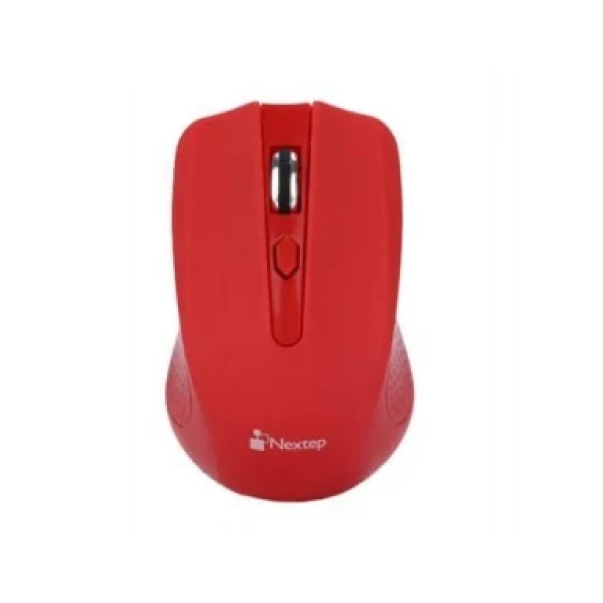 Mouse Nextep NE 411 Inalambrico USB 4 Botones Rojo NE 411